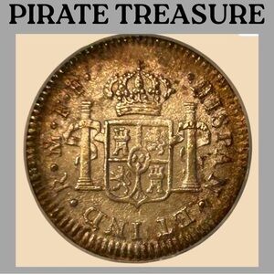 1783 MO El Cazador 1/2 REALE Prime Select ANACS Treasure Booty